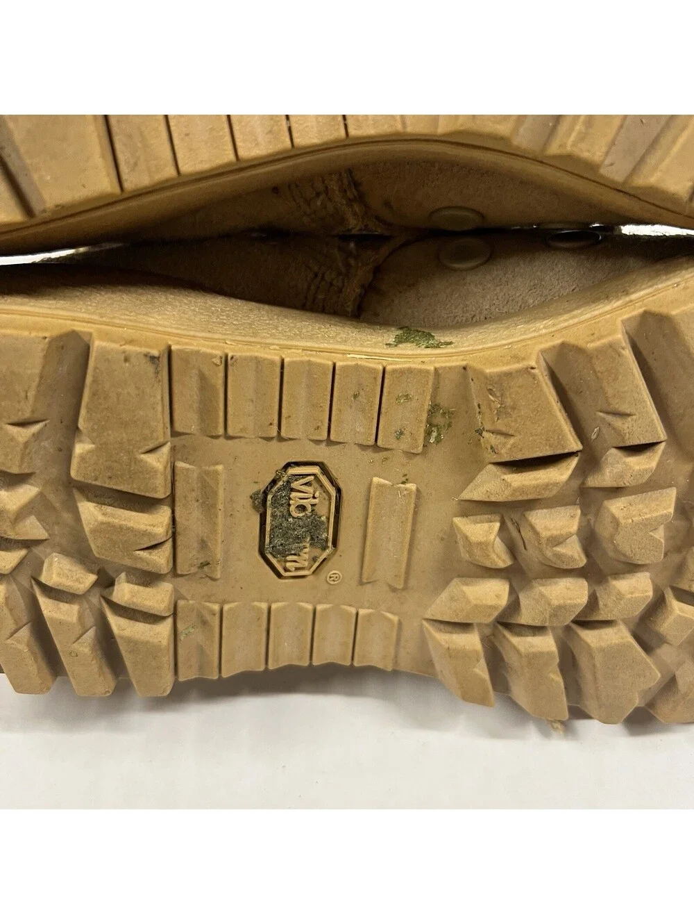 McRae Footwear Mens Tan Suede Vibram Military Combat Boots Size 7R